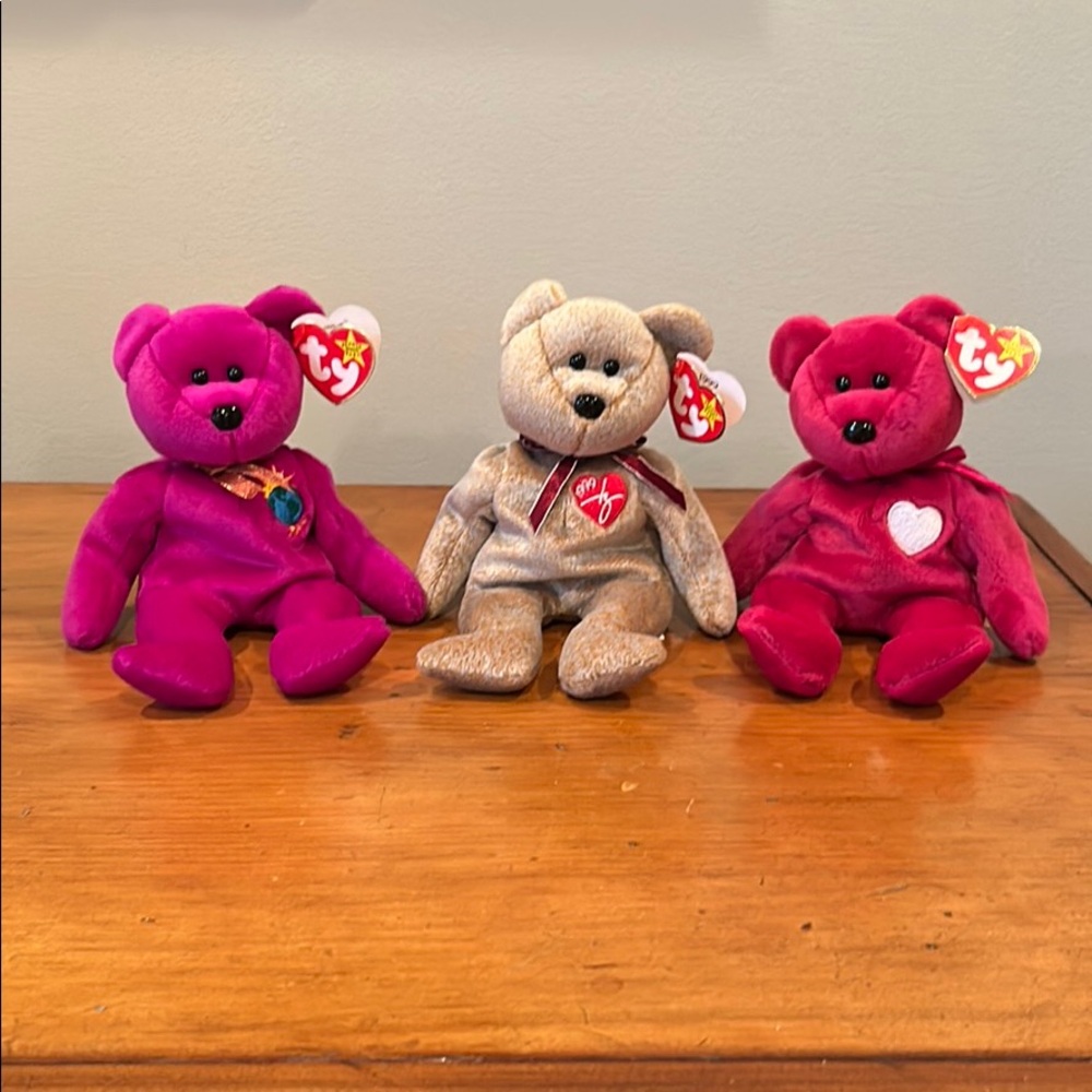 Vintage Ty Beanie Baby Bears